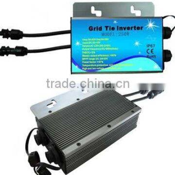 Suit for 60 Cells Solar Panel 250 Watt Mini Grid Tie Inverter