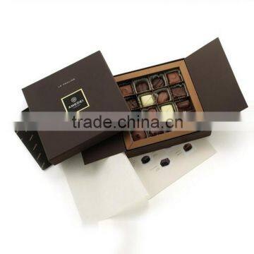 2016 Fancy Flat Pack Rectangular Handmade Paper Chocolate Boxes photo-5