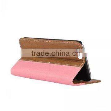 Wood Flip Wallet Leather Cell Mobile Smart Phone Case Cover for Alcatel Flash 3 2 One Touch Pop Star 3 5 Fierce xl Pixi 3 4.5 photo-4