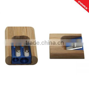 2013 new style bamboo pencil sharpener