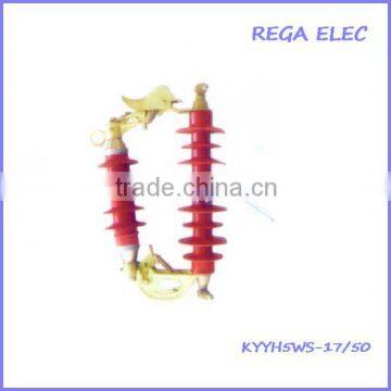 Detachable Type surge arrester,KYYH5WS-17/50, Power solutions,Power Factor Correction. Lightning Surge Arrester