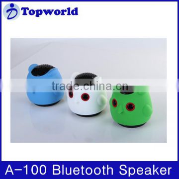 Cheapest for OEM F100 Blutooth audio speakers for MP3/MP4,ipod,mobile,phone,people,laptop,pets and cars