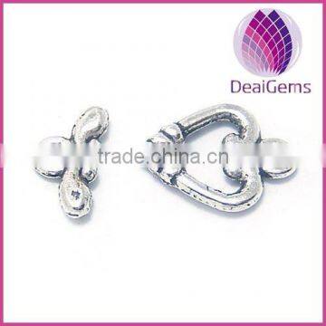 wholesale cheap silver plated toggle clasp O-T clasp,loop and stick jewerly findings