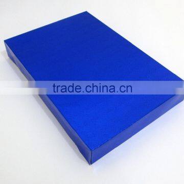 Blue hologram folding paper box