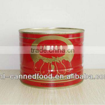Double concentre de tomates 2200gx6tins