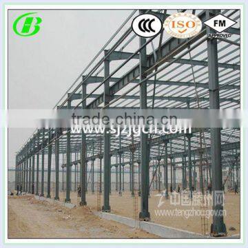 easy installed steel construction shed