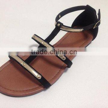 Uniseason Fancy New Model Low Price Leather Latest Ladies Sandals Designs