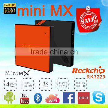 mini MX RK3229 MXV+ latest RK3229 tv box MXV plus RK3229 1g 8g Quad-core tv box MXV PLUS RK3229