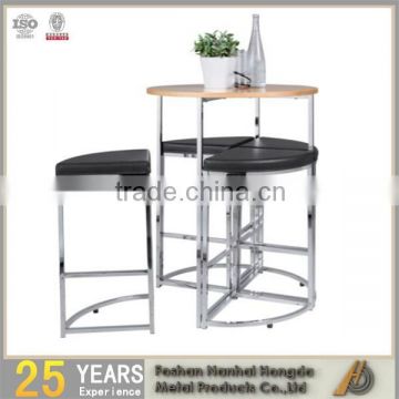 metal steel kitchen bar chair