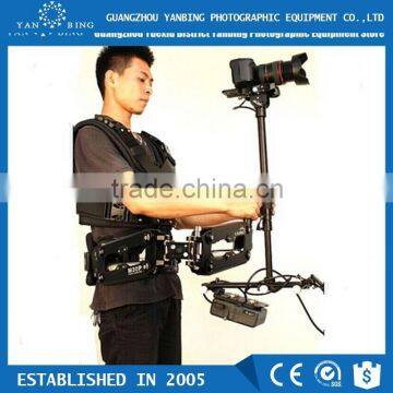 Factory supply LAING M-30P double merlin arms dslr steadycam with carbon fiber sled loading 13kg