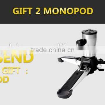 New Updated HPUSN Professional Photography Carbon Fiber Video Tripod With Travel 8cm Steel Nails Buy 1 Get 3 photo-4