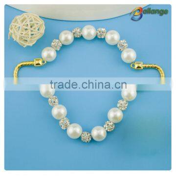 2015 the latest new design high quality hot selling fashionable pearl necklace for ladies