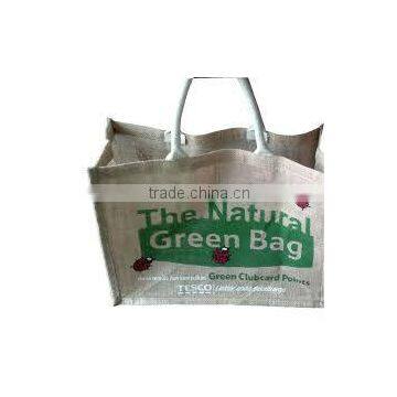 Natural Jute Green Bag