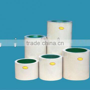 White Poly rubber roller casted iron drum for rice mill