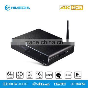 UHD Android Media Player Himedia Q10 pro 4K60 10bit colour dual-band wi-fi TV Box with Fully Play Store