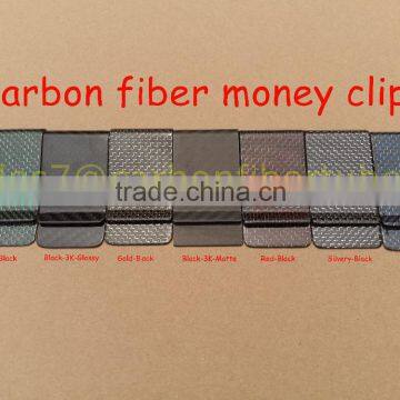 High Quality Carbon Fiber Money Cilp for Friends/college photo-2