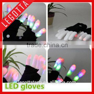 Magic dj laser light interesting Christmas gift led gloves for party games