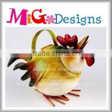 Wholesale High Quality Metal Craft Cock Yard Decoration