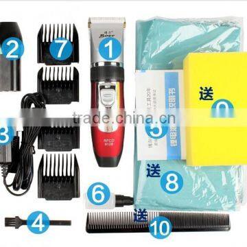 NEW STYLE RECHARGEABLE BARBER HAIR CLIPPER/HAIR TRIMMER/HAIR CUTTER photo-5