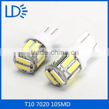 car led light bulbs 10smd 7020 t10 5w5 bulbs led light