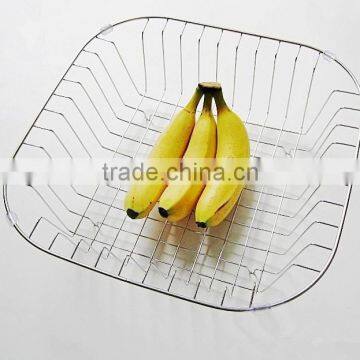 China Manufacturer Kitchen Accessory Stainless Steel Rinse Basket
