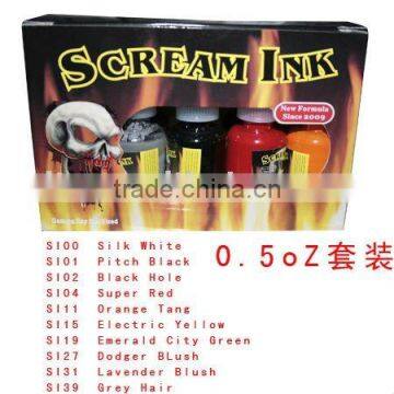 Scream ink,tattoo ink,tattoo supply