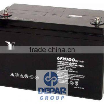 Vision 12V 100Ah Solar Gel Battery- Deep Cycle solimax 6FM100D-X