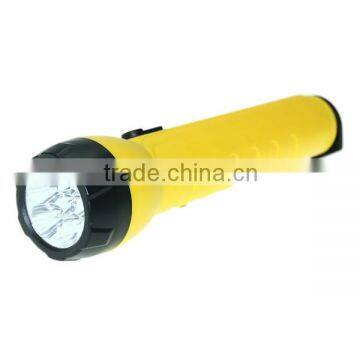 plastic 3D 6LED flashlight torch led light led flash light high lumens