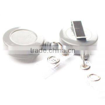 32mm reinforced strap grey color retractable cable reel