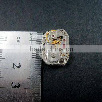 14x19mm Setting Size Steam Punk Watch Movement Silver DIY Base Tray French Cufflink Supplies Cuff Link Findings 1500026 photo-3