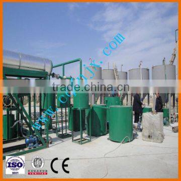 waste oil distillery used engine oil recycling black oil bleaching machine