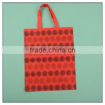 Simple competitive price custom logo non woven handle bags