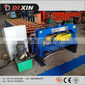 .com wholesales Roll trapezoidal profile china supplier roof forming machine