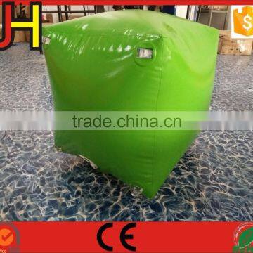 OEM Factory Custom Inflatable Box Shape Paintball Bunkers