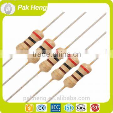 Reistor Array 1 Ohm 4 Color Code Carbon Thin Film Fixed Resistors With 5 Resistance Tolerance photo-2