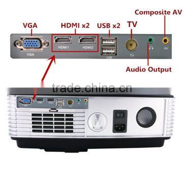 Multimedia Projector 4000 Lumen Home Cinema Projector photo-4