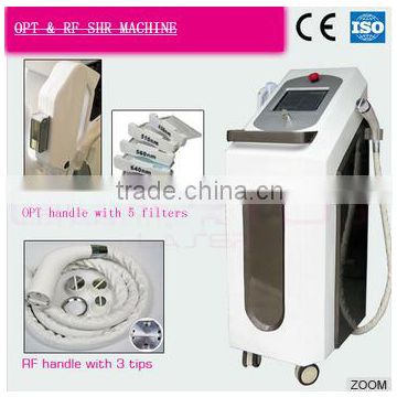 CE Approval ! RF E light ipl opt hair removal/opt shr