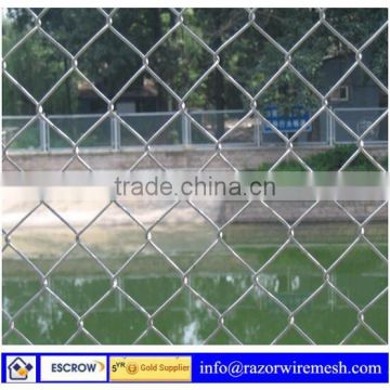 ISO9001:2008 PVC Coated/Galvanized Chain Link Fence/used chain link fence panels