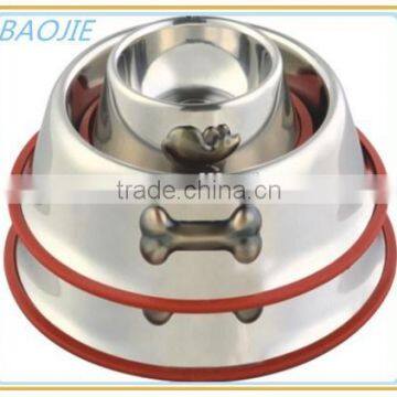 Novely custom stainless steel pet bowl dog water bowl for small animal