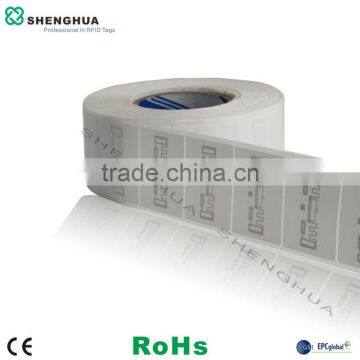 printable PET UHF Disposable passive rfid label for medical