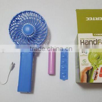 Creative Gift Handheld Rechargeable USB Mini Fan photo-3