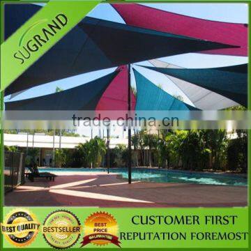 outdoor sun shade sail,square or triangle multifunction shade netting,New Design Rectangle Shade Sail