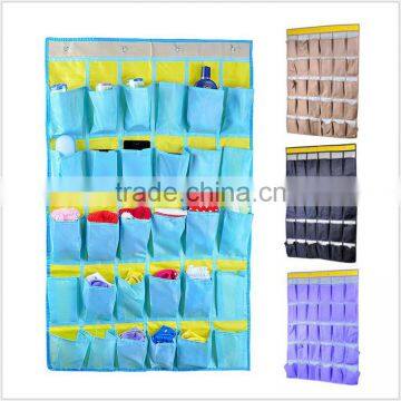 China supplier cheap selling 30 pockets over the door storage bag