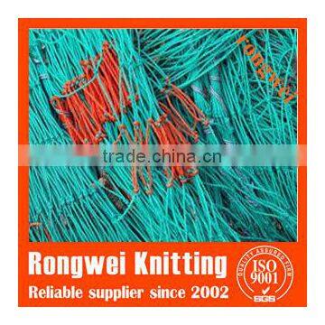 colorful polyethylene fishing nets