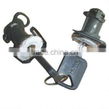 DOOR LOCK WITH KEY HOWO PARTS/HOWO AUTO PARTS/HOWO SPARE PARTS/HOWO TRUCK PARTS/HEAVY TRUCK PARTS