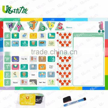 Daily Magnetic Calendar Printed White Board Planner for Refrigerator 17 Inch x 11 Inch photo-3