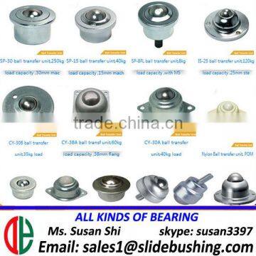 Roller Ball Caster Plastic Roller Bearings Food Flow Meter Ruote Sferiche per Mobili Steel Conveyor Rollers Ball Transfer Units photo-3