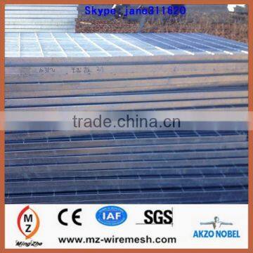 low carbon steel hot dipped galvanized steel grating with factory price