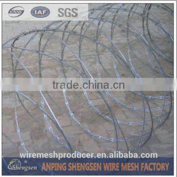 low price 450mm coil diameter concertina razor barbed wire