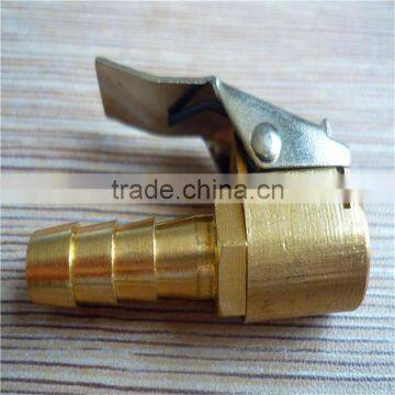 tire brass air chuck with zinc alloy clip , pump adaptor